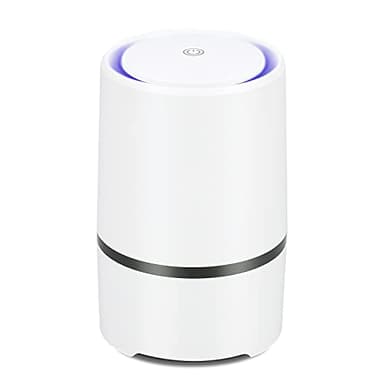 MELEDEN HEPA Air Purifier for Smoke, Pollen, Pet Dander, Odor, Dust Remove, Compact Air Purifiers for Home Bedroom, Kitchen and Office, No Ozone Air Cleaner
