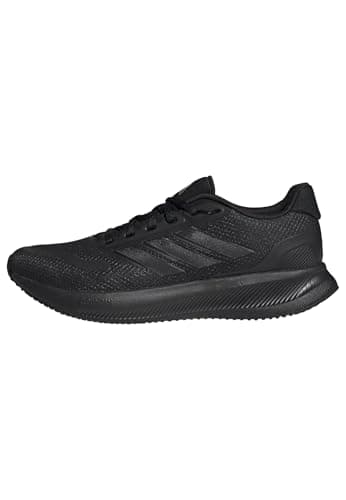 adidas Men's Runfalcon 5 Running Shoes, Core Black/Core Black/Core Black, 9.5 UK