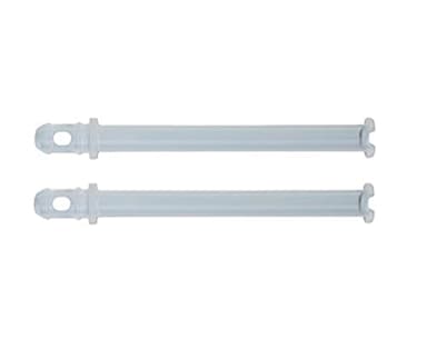 2-Pack Nespresso Delonghi Lattissima Plus Aspiration Milk Tube Suction Silicone Pipe 5313226701