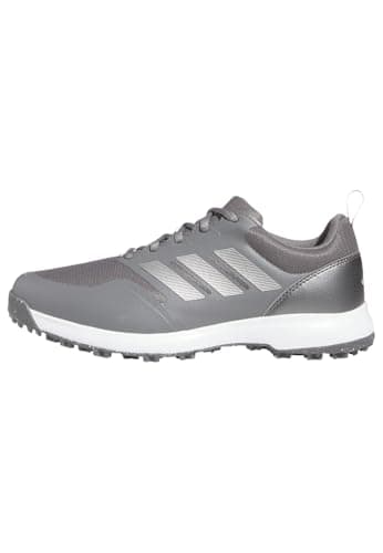 adidas Men's Tech Response SL 3.0 Wide Golf Shoes, Grey Four/Silver Metallic/Solar Gold, 9 UK