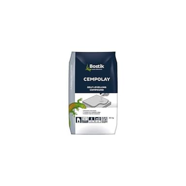 Bostik Cempolay Self-Levelling Compound for Interior Floors, Colour: Grey, 25kg