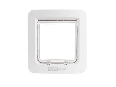 Sure Petcare SureFlap Microchip Pet Door Connect, RFID Collar Tag & Microchip Compatible, Mobile App Control, Hub - Installation Accessories Sold Separately - Install in Doors, Windows & Walls, White