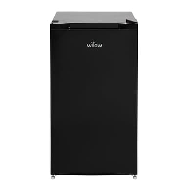 Willow WUCFZ48B 60L Small Freezer - Recessed Handle, Reversible Door, Undercounter Freezer, 3 Drawers, Adjustable Thermostat, Mark-Proof Finish, 4* Freezer Rating, Easy Clean, Adjustable Feet - Black