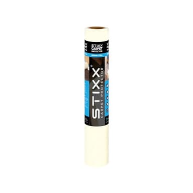 STIXX Carpet Protector - Premium Self Adhesive Carpet Protection Film - Durable and Waterproof - 600mm x 25m