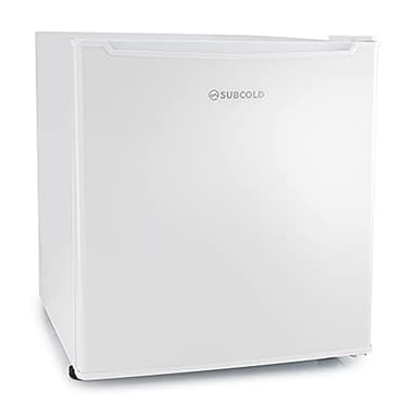 Subcold Eco35F Mini Freezer | 4-Star Table Top Unit | Small Energy-Efficient Appliance with Adjustable Thermostat & Reversible Door | Customisable Storage Removable Shelf (White)