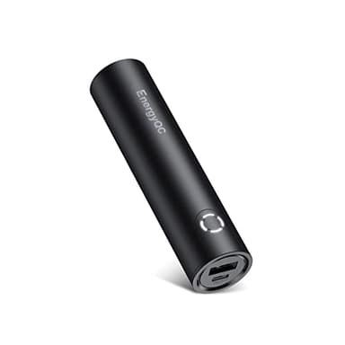 EnergyQC Mini Portable Charger 5000mAh for Mobile Phone Small Power Bank Ultra-Compact External Battery Pack with 2.4A Output Compatible with Xiaomi Huawei Samsung and More