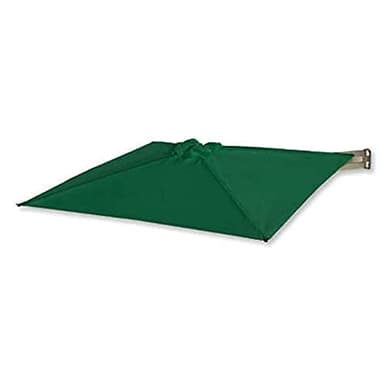 MIQXUAN Beach Parasol Sun Parasol Umbrella Garden Parasol Wall Mounted Cantilever, Aluminium 7ft/210cm, Folding, Telescopic, Outdoor Recreation Umbrella for Courtyard/Garden/Terr