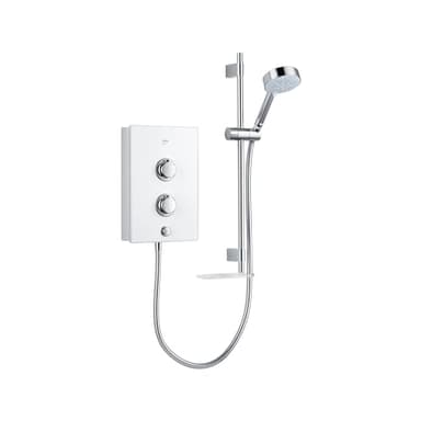 Mira Showers Decor 9.5KW White Single Outlet Electric Shower 1.1894.008