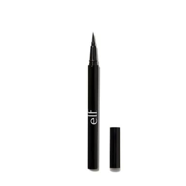 e.l.f. Intense H20 Proof Eyeliner Pen, Smooth, Precise, Defines, Enhances, Intensifies, Waterproof, Black, Smudge-Proof 0.7 ml, 1 Count (Pack of 1)