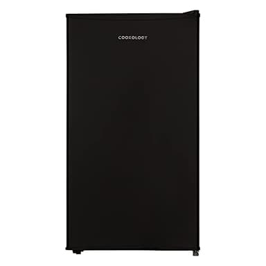 Cookology UCFZ60 Freestanding Undercounter Freezer - 48cm Width / 60 Litre Capacity - Practical Reversible Door - 3 Large Compartments - 4 Star Freezer Rating - Black