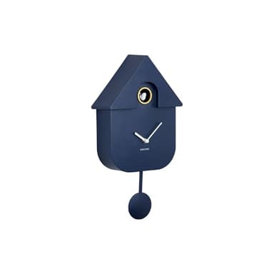 Karlsson Present Time Modern Cuckoo Clock, Multicolored, 27,5 x 27,5 x 5