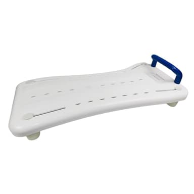 Eazy Bath Board for Elderly, Disabled Bath Bench, Adult Transfer Board Adjustable to Fit Various Bathtubs, Bath Seat for Elderly with Grip Handle and Fast Drainage