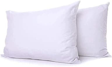 Oliver Bedding Soft Poly Cotton Hotel Pillows 2 Pack, Designed For Ultimate Luxury Sleep Experience, Breathable Premium Quality Hotel Pillow (2)
