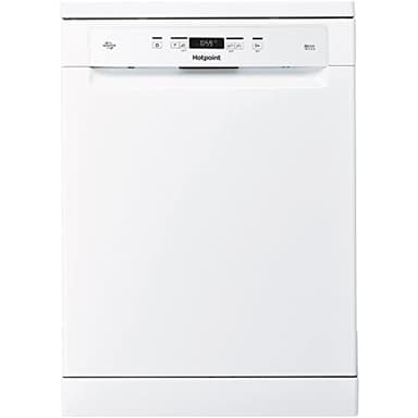 Hotpoint HFC 3C26 W C UK Freestanding Standard Dishwasher, 14 Place Settings, 7 Programs, White