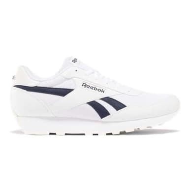 Reebok Unisex Rewind Run Shoes, White/Vector Navy/Barely Grey, 10 UK