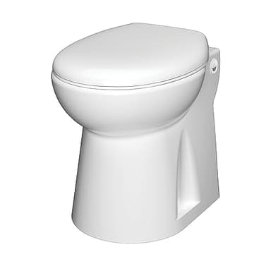 SANIFLO Sanicompact 4C - Dual Flush Macerating Toilet System - Residential