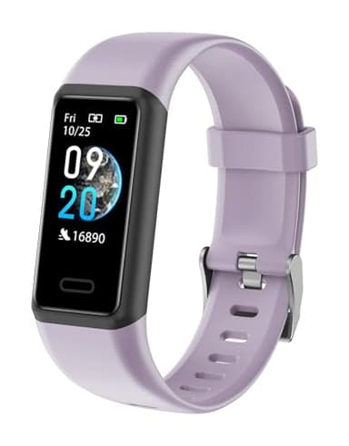 Cloudpoem Fitness Tracker with Heart Rate Sleep Monitor Step/Calories Counter,IP68 Waterproof Fitness Watch with Pedometer for Women Men,SMS/SNS/Phone Call Notification for Android iOS Smartphones