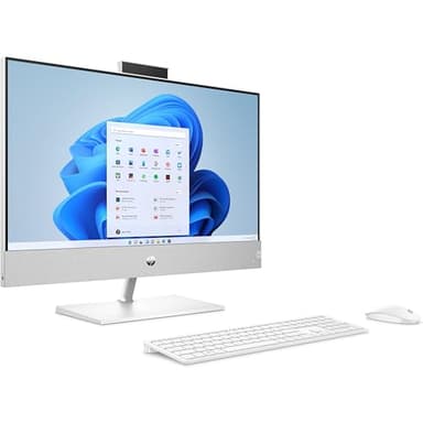 HP All-in-One Desktop PC 24-ca2002na 23.8 inch Full HD 16:9 display | Intel® Core i5-13400T Processor | 8GB RAM | 512GB SSD | Microsoft Windows 11 | White