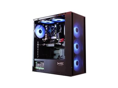 ASC Intel Core i7 Gaming Tower • GT730 2GB Graphics Card • 8GB RAM • 128GB SSD+500GB HDD • 500W 80+ PSU • Black 6 Fan RGB Gaming Case • WIFI • Windows 11