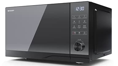 SHARP YC-GC52BU-B 25 Litre 900W Digital Combination Microwave Oven with 1200W Grill, 11 power levels, ECO Mode, defrost function, LED cavity light - Black