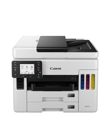 Canon MAXIFY GX7050 Printer for Home/Office Use - Colour Printers & Scanners All-in-One Wireless | MegaTank Inkjet Printer, Copier, Scanner & Fax | WiFi, Ethernet & USB Connectivity A4 Printer