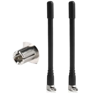 brileze 2 Pcs 4G LTE Antenna 3DBI External Aerial TS9 Antenna Modem for 4G LTE Mifi Wifi Huawei Zte Hotspot Router USB Modem Netgear Nighthawk Signal Booster