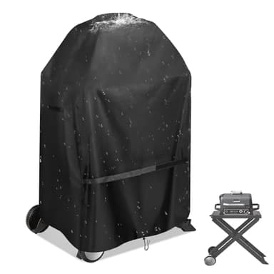 Kingling Grill Cover Fits for Ninja Woodfire Outdoor Grill (OG701 Grill) BBQ Cover, Waterproof and Dustproof Protective Cover (Cover Only)