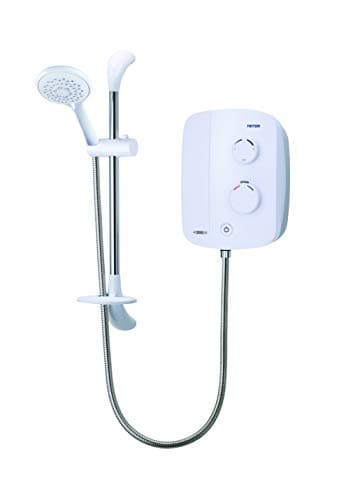 Triton Showers TDPS200SR Silent Running Power Shower, White, 215 mm