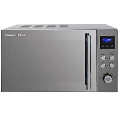 Russell Hobbs RHM2086SS Classic 17 Litre Stainless Steel Digital Microwave with Blue LED