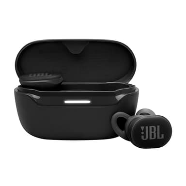 JBL Endurance Race 2, True Wireless Bluetooth Earbuds, 48 Hour Battery Life, IP68 Waterproof and Dustproof, Noise Cancelling, JBL Pure Bass Sound, Smart Ambient Technology, Sports Mode, Black
