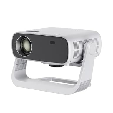 Wielio 2025 New Smart Projector [Android 13 System ] Native 1080P, 4K Supported, 680 ANSI High Brightness, Built-in Apps, Auto Keystone, 180° Adjustable Stand Portable, Supports PS5/ Switch