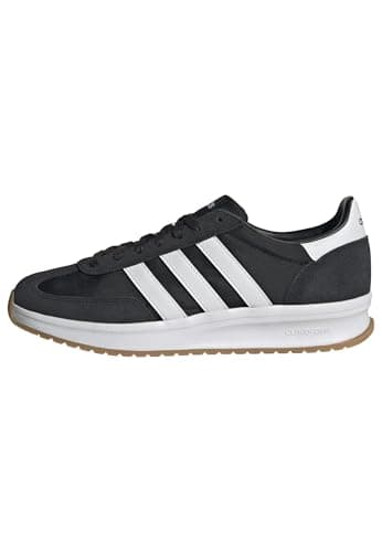 adidas Men's Run 70S 2.0 Shoes, Core Black/Cloud White/Cloud White, 10 UK