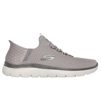 Skechers Mens Slip Ins: Summits High Range Runners Taupe 12. UK