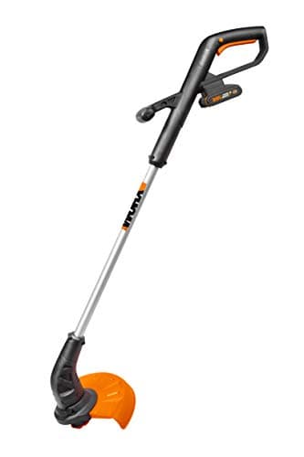 WORX WG157E 18V (20V Max) Cordless Grass Trimmer, Strimmers, Line Strimmer Edge Cutter with battery & charger Black