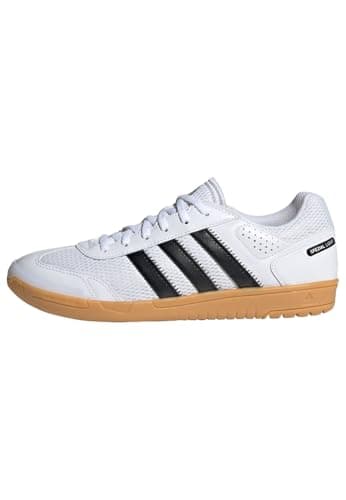 adidas Spezial Light Handball Shoes Sneakers, Cloud White/Core Black/Core Black, 10 UK