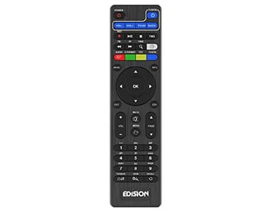 EDISION Universal Remote Control EDI-RCU 2 Learn Slim Programmable 2-in-1 TV & Receiver Picco T265, Picco T265+, Nano T265+, Picco T265 pro, PING, Proton, PICCOLLO