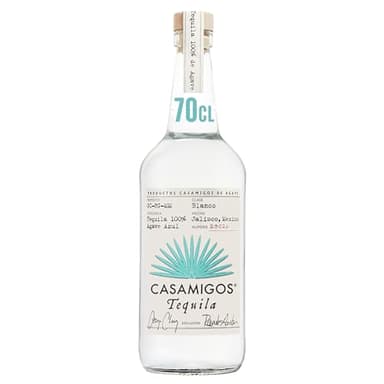 Casamigos Blanco Tequila | 40% vol | 70cl | Hints of Citrus | Vanilla & Sweet Agave | Crisp & Clean | Tequila Blanco | Made from Hand-Selected Blue Weber Agave