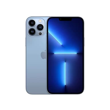 Apple iPhone 13 Pro Max, 128GB, Sierra Blue - (Renewed)