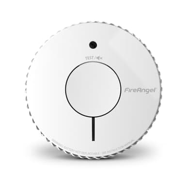 FireAngel Optical Smoke Alarm - FA6620 10-Year Battery Smoke Alarms for Home with Test/Silence Button - Replacement for FireAngel ST-622/ST-620 - Early Smoke Detector Fire Alarm - White