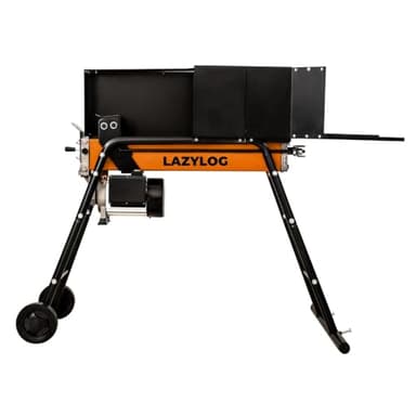 Lazy-Log Electric Log Splitter 5 Ton - With Work Stand & Safety Guard - Heavy Duty - 1500w Motor - 520mm Log Length