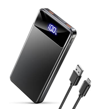Power Bank Fast Charging 12000mAh, Portable Charger PD22.5W, PD3.0 QC4.0 USB-C/USB-A Output, Phone Battery Pack for iPhone 16 15 14 13 Plus Pro Max Mini,Glaxy,Xiaomi