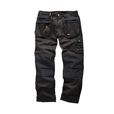 Scruffs Men's Scruffs Worker Plus Trousers, Black, 30W UK