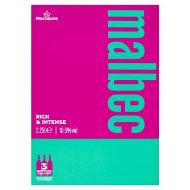 Morrisons Malbec, 2.25L