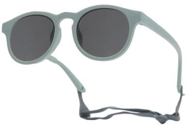 Cysocool Polarized Baby Sunglasses with Strap, 0-36 Months Toddler Anti UV 400 Sun Protection Sunglasses Infant Baby Girls Boys Flexible Frame Shatterproof Glasses Shades Kids Wrap Sunglasses