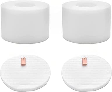 Leadaybetter 2-pack NV601UK Upright Vacuum Replacement Filter Set for Shark Upright Vacuum Cleaner NV601UK NV601UKT NV600UK NV600 NV601 NV700UK NV700UKT kitchen vacuum replacement filter