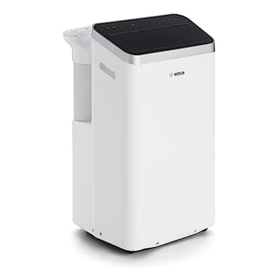 Bosch Cool 5000 with Inverter Technology Portable AC - 3-in-1: Air Conditioner, Dehumidifier, Fan - 3.4 kW for Rooms of up to 46 m² - With Auto Mode, Silent Mode & Sleep Mode