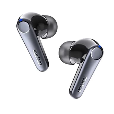 EarFun Wireless Earbuds, Air Pro 3 Hybrid Active Noise Cancelling, Qualcomm® aptX™ Adaptive Sound, 6 Mics CVC8.0 Calls, Bluetooth 5.3, 11mm Wool Drivers, Multi-Connection, App Customize EQ, 45H