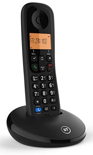 BT 90661 Everyday Cordless Home Phone with Basic Call Blocking, Single Handset Pack, Black