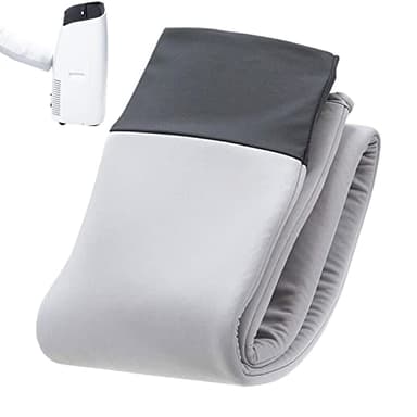 Generic AC Hose Sleeve, Cloth, Portable Air Conditioner Hose Wrap, High Temperature Resistant, Insulated, Grey, 150 * 15CM/59 * 5.9IN, 53CM/20.9IN Circumference, 225g, 1 Item, Reusable, Energy-Saving