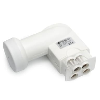 AX Robust Quad LNB 0.1 dB 3D Ready HD
